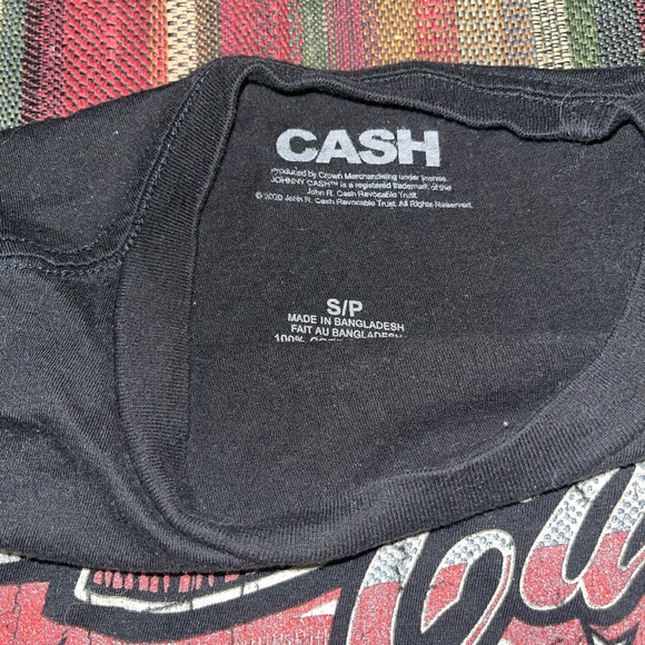 Johnny Cash Crop Top - Picture 2 of 2